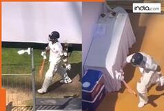 WATCH: Virat Kohli shows anger, hits the water box after unlucky dismissal against New Zealand in Pune