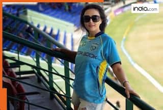 WATCH: Preity Zinta finally wins a T20 league trophy, RCB skipper Faf du Plessis led her side to title