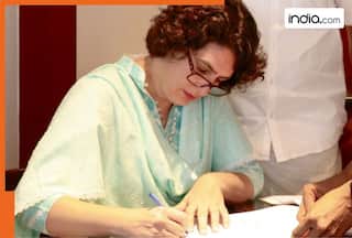 Wayanad Bypoll: Priyanka Gandhi signs nomination papers, kicks off campaign in Kalpetta