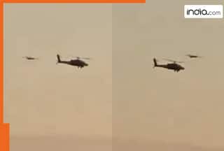 Watch: Dramatic footage of Hezbollah drone tricking IDF helicopter goes viral, netizens say. . .