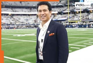 WATCH: Indian legend Sachin Tendulkar gets honoured by 5-time Super Bowl champions Dallas Cowboys during NFL match, present THIS special gift…