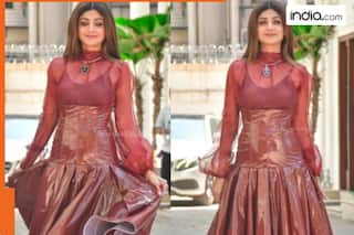 Shilpa Shetty   s Bibhu Mohapatra fall look is the ultimate inspiration for fashion enthusiasts - Check price