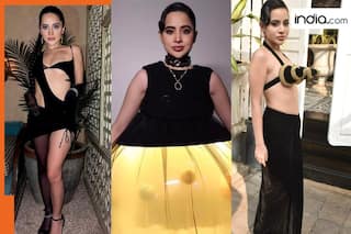 Cone bralette to solar system dress: Urfi Javed's 5 unusual and bold outfits