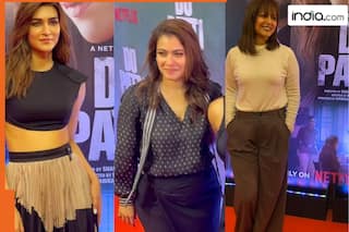 Celeb-approved style: Hina Khan, Kriti Sanon, and more at Do Patti Screening