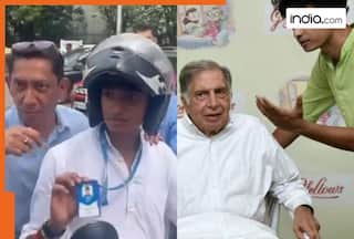 Ratan Tata news: Video of Mumbai Police stopping Shantanu Naidu en route to Tata   s funeral goes viral, watch