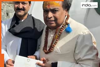 Mukesh Ambani visits Badrinath and Kedarnath Dham, donates Rs...