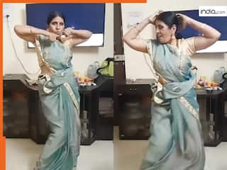 Aunty Ka Dance: आंटी ने 'पुष्पा' के गाने पर किया ऐसा हाहाकारी डांस, देखकर चौंक गया इंटरनेट | देखें वीडियो