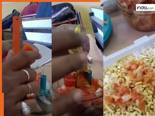 Class Ka Video: पढ़ने की बजाय क्लास में भेल बनाने लगा छात्र, फिर जो हुआ खुद देख लीजिए | देखें वीडियो