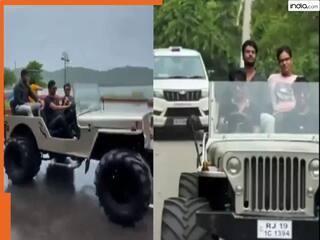 राजस्थान: डिप्टी CM का बेटा बिना सीट बेल्ट पहने, फोन चलाते हुए कर रहा था ड्राइव, वीडियो VIRAL होने के बाद ठुका जुर्माना