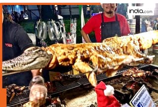Bizarre! People in this country eat crocodile meat, reptile's meat sells at Rs...