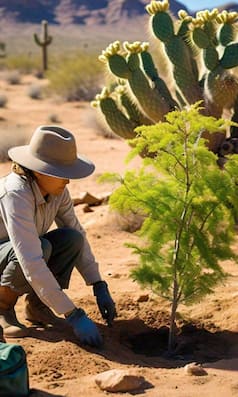 यहां पेड़ लगाने पर दी जाती है सरकारी नौकरी