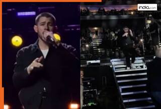 Priyanka Chopra के पति निक जोनस पर शार्प शूटर का निशाना? स्टेज से भागते दिखे सिंगर- Video