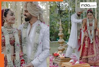 Surbhi Jyoti ties knot with beau Sumit Suri in blissful wedding, check first photos here