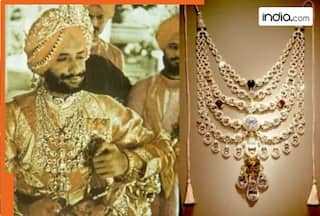This Indian king had world's largest diamond necklace with 2930 diamonds, it's price is whopping Rs..., the necklace is now at...
