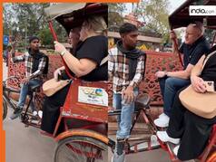 Viral Video: अंग्रेजों को उन्हीं की भाषा में समझाने लगा रिक्शेवाला, सुनकर हो गए हक्के-बक्के | देखें वीडियो