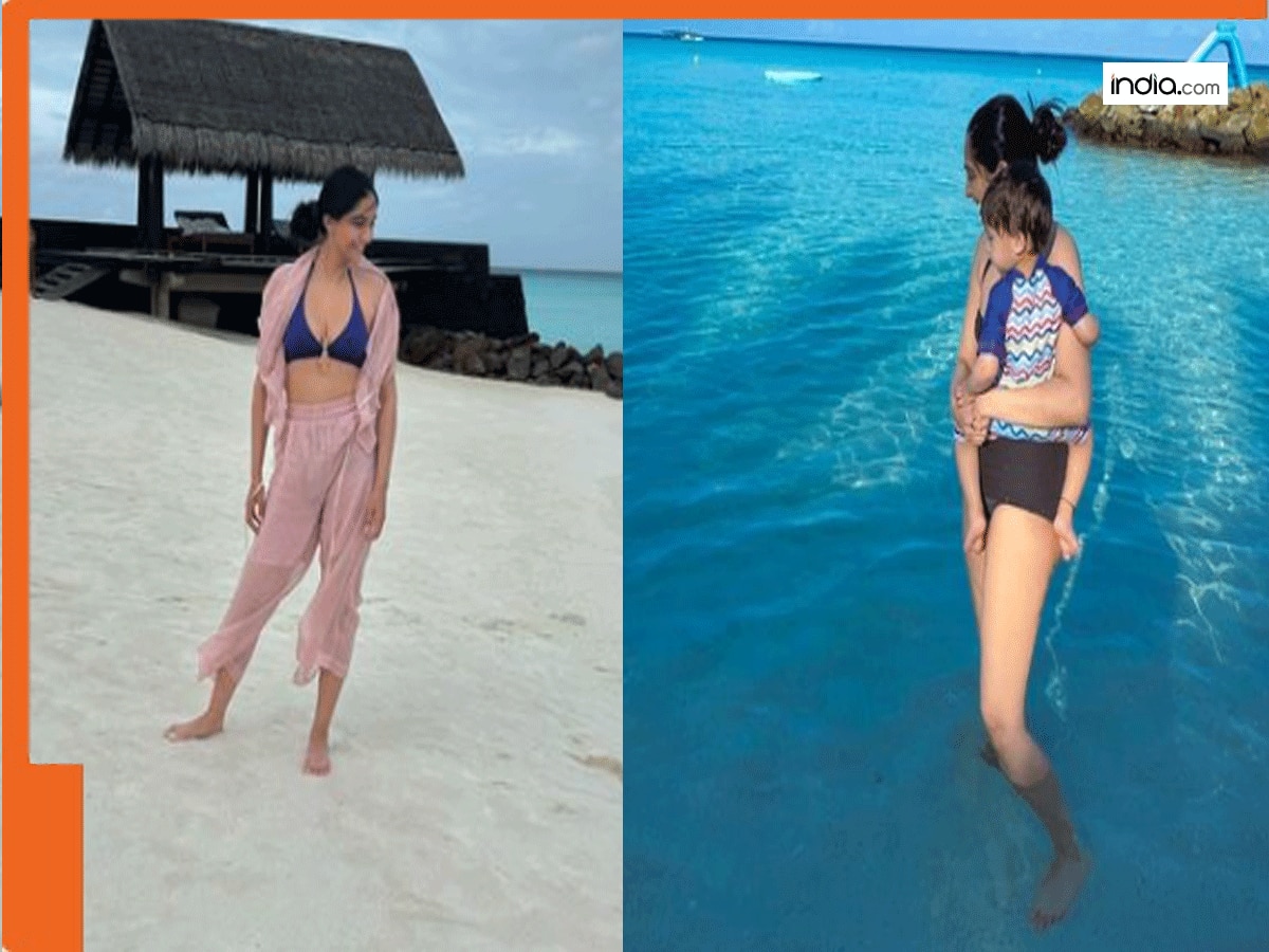 काली बिकिनी में 'वायु की मम्मी' ने ढाया कहर, सालों बाद लौटा Sonam Kapoor का पुराना अंदाज