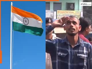 VIDEO: कहा था 'पाकिस्तान जिंदाबाद', अब तिरंगे को 21 बार दी सलामी, लगाए 'भारत माता की जय' के नारे