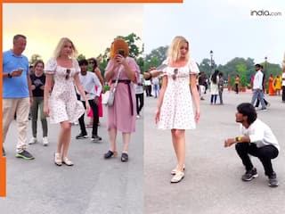 Viral Video: इंडिया गेट पर रशियन गर्ल के साथ शख्स ने की ऐसी हरकत, वीडियो देख भड़के इंटरनेट यूजर्स 