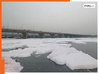 त्योहारों के सीजन से पहले यमुना में उफनाया जहरीला झाग; पूर्वांचली बोले, हम कैसे मनाएंगे छठ?