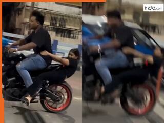 Stunt Ka Video: बॉयफ्रेंड पर भरोसा कर फंस गई लड़की, सड़क पर जो हुआ यकीन ना करेंगे | देखें वीडियो