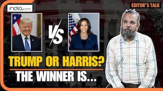 US Presidential Election 2024: Trump Vs Kamala Harris, Who is ahead? | Editor's Take