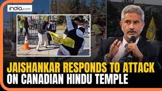 Deeply concerning, unacceptable       EAM Jaishankar condemns hateful attack on Hindu Temple in Canada