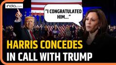 I Congratulated Him       Kamala Harris Concedes In Phone Call With Trump | US Election Results