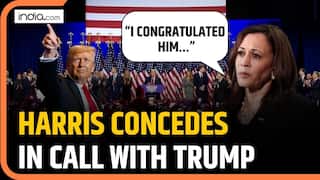 I Congratulated Him       Kamala Harris Concedes In Phone Call With Trump | US Election Results