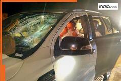 Ex-Maharashtra home minister Anil Deshmukh seriously hurt after stones thrown his car