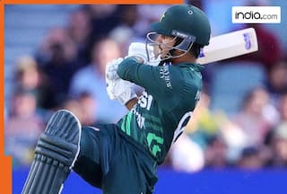 WATCH: Saim Ayub smashes Mitchell Starc for massive six during his match-winning 82 in 2nd ODI vs Australia