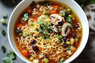 Warm Up With This Easy Veg Noodle Soup Recipe