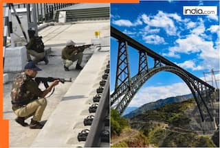 World's tallest railway bridge is in India, its height is..., it is located in...