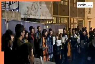 Indian students and British Hindus protests outside Oxford Union over debate on Kashmir's independence