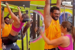 आकांक्षा पुरी के साथ Khesari के वर्कआउट को लोगों ने बताया 'अश्लील', देखकर आ जाएगी शर्म- Video