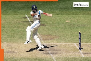 Kohli completes 30th Test century to smash Tendulkar   s record, cheered on by son Akaay and wife Anushka in Perth, pics go VIRAL