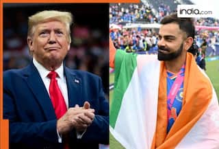 Donald Trump become US President again, Virat Kohli fans can't keep calm as batter scored 22 hundreds when...