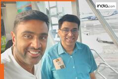 'Fan boy moment': Ravichandran Ashwin shares photo with chess legend Viswanathan Anand