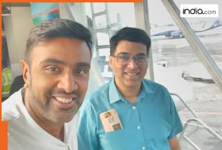 'Fan boy moment': Ravichandran Ashwin shares photo with chess legend Viswanathan Anand
