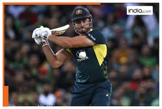 WATCH: Marcus Stoinis hits HUGE six off Haris Rauf, ball lands on the stadium roof in third T20I vs Pakistan