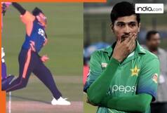 Match fixing or mistake    THIS player gets into trouble! He does something similar to Mohammad Amir in a live match