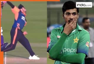 Match fixing or mistake    THIS player gets into trouble! He does something similar to Mohammad Amir in a live match