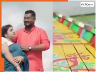 प्री-वेडिंग शूट के दौरान कपल के साथ नाव पर हुआ खेल, देखिए लोटपोट कर देने वाला मजेदार Viral Video