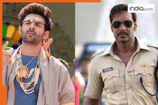 Singham Again vs Bhool Bhulaiyaa 3 box-office collection Day 3: Ajay Devgn's film takes lead as it earns Rs...