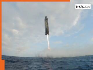 हिंद महासागर में हुई SpaceX के रॉकेट स्टारशिप की लैंडिंग, देखें शानदार वीडियो