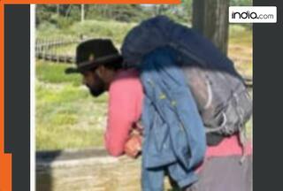 Superstar father, son works on farms, cares for pigs and other animals, remains unaffected by his dad's stardom, he is...