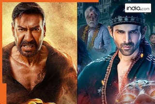 Singham Again vs Bhool Bhulaiyaa 3 BOC Day 2: Ajay's action-thriller set to mint Rs..., while Kartik's horror comedy earns...