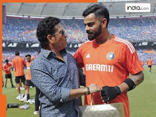 Virat Kohli ने सुनाया Sachin Tendulkar से पहली मुलाकात का किस्सा, बोले- मैं तो पैरों में गिर गया