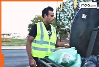 WATCH: Vivek Ramaswamy picks up garbage protesting Biden's remarks against Trump supporters, says 'Proud to be...'