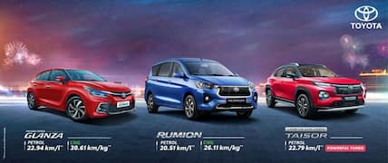Toyota Launches Special Limited Editions of Glanza, Taisor and Hyryder with Year-End Offers