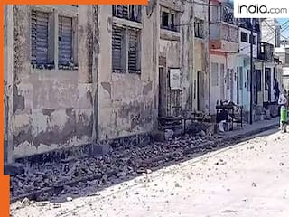 Cuba Earthquake: क्यूबा में 6.8 तीव्रता का भूकंप, इमारतें जोर-जोर से हिलीं, ढह गए घर
